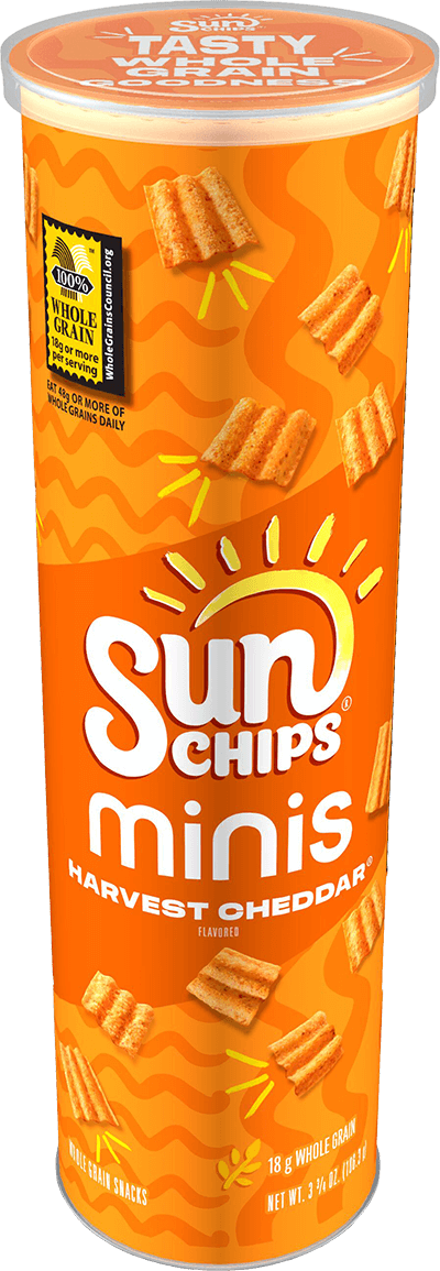 Sunchips<sup>®</sup> Minis Harvest Cheddar